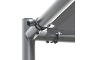 Trädgårdspergola Vimino - Grå, svart - Utemöbler - Solskydd - Pergola