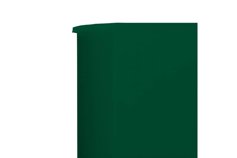 Vindskydd 3 paneler tyg 400x80 cm grön - Grön - Skärmskydd & vindskydd