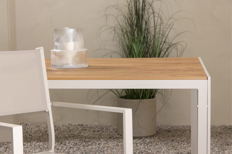 Break Matbord Utomhus 90x205 cm - Beige - Utemöbler - Trädgårdsbord & Utebord - Matbord ute