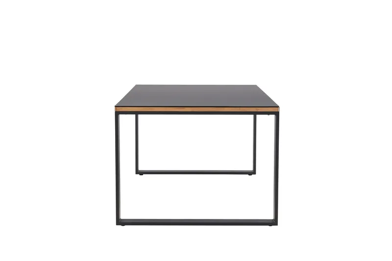 Aspvik Matbord 100x200 cm Svart - Svart - Utemöbler - Trädgårdsbord & Utebord - Matbord ute