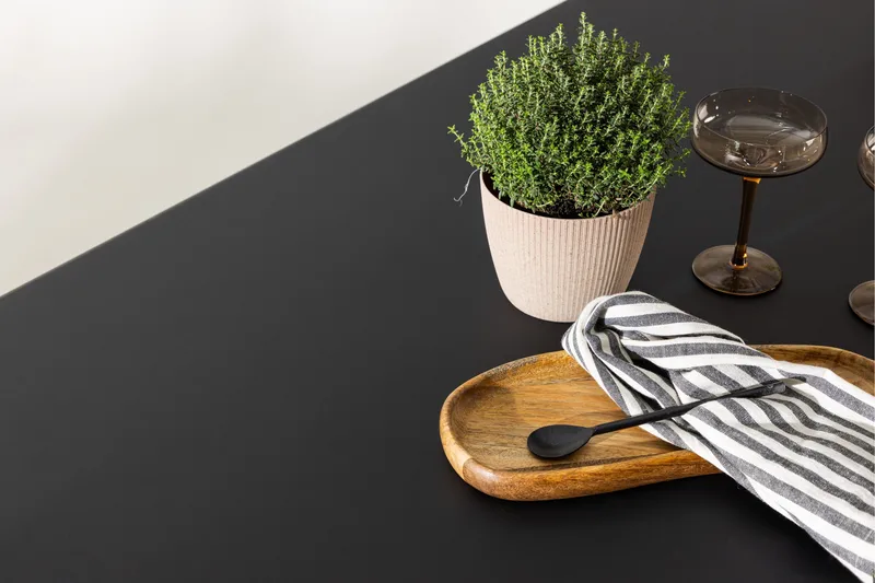 Aspvik Matbord 100x200 cm Svart - Svart - Utemöbler - Trädgårdsbord & Utebord - Matbord ute