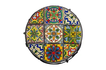 Morocco Blompiedestal - Svart/Grå - Utemöbler - Trädgårdsbord & Utebord - Avlastningsbord & brickbord utomhus