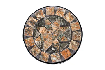Mosaic Blompiedestal - Svart/Brun/Grå - Utemöbler - Trädgårdsbord & Utebord - Avlastningsbord & brickbord utomhus