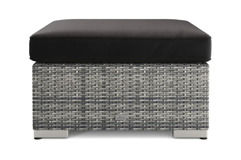 Bahamas Divanmodul - Loungebord utomhus 75x75 cm till soffor - Grå - Utemöbler - Trädgårdsbord & Utebord - Soffbord utomhus & loungebord