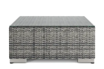 Bahamas Divanmodul - Loungebord utomhus 75x75 cm till soffor - Grå - Utemöbler - Trädgårdsbord & Utebord - Soffbord utomhus & loungebord