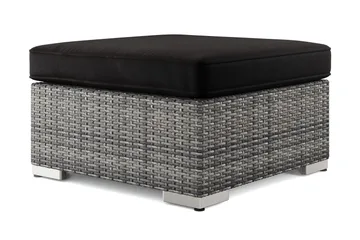 Bahamas Divanmodul - Loungebord utomhus 75x75 cm till soffor - Grå - Utemöbler - Trädgårdsbord & Utebord - Soffbord utomhus & loungebord