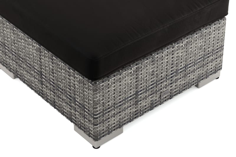 Bahamas Divanmodul - Loungebord utomhus 75x75 cm till soffor - Grå - Utemöbler - Trädgårdsbord & Utebord - Soffbord utomhus & loungebord