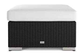 Bahamas Divanmodul - Loungebord utomhus 75x75 cm till soffor - Svart - Utemöbler - Trädgårdsbord & Utebord - Soffbord utomhus & loungebord