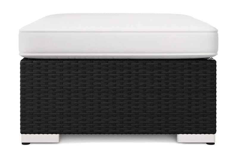 Bahamas Divanmodul - Loungebord utomhus 75x75 cm till soffor - Svart - Utemöbler - Trädgårdsbord & Utebord - Soffbord utomhus & loungebord