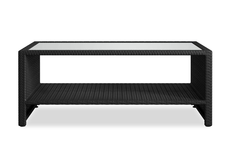 Bahamas Loungbord och Soffbord med hylla Utomhus 113 cm Kons NO BRAND - Utemöbler - Trädgårdsbord & Utebord - Soffbord utomhus & loungebord