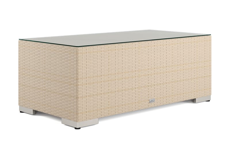 Bahamas Loungebord utomhus 113x58 cm till soffgrupp i konstr NO BRAND