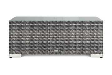 Bahamas Soffbord Utomhus 113x58 cm Konstrotting - Grå - Utemöbler - Trädgårdsbord & Utebord - Soffbord utomhus & loungebord