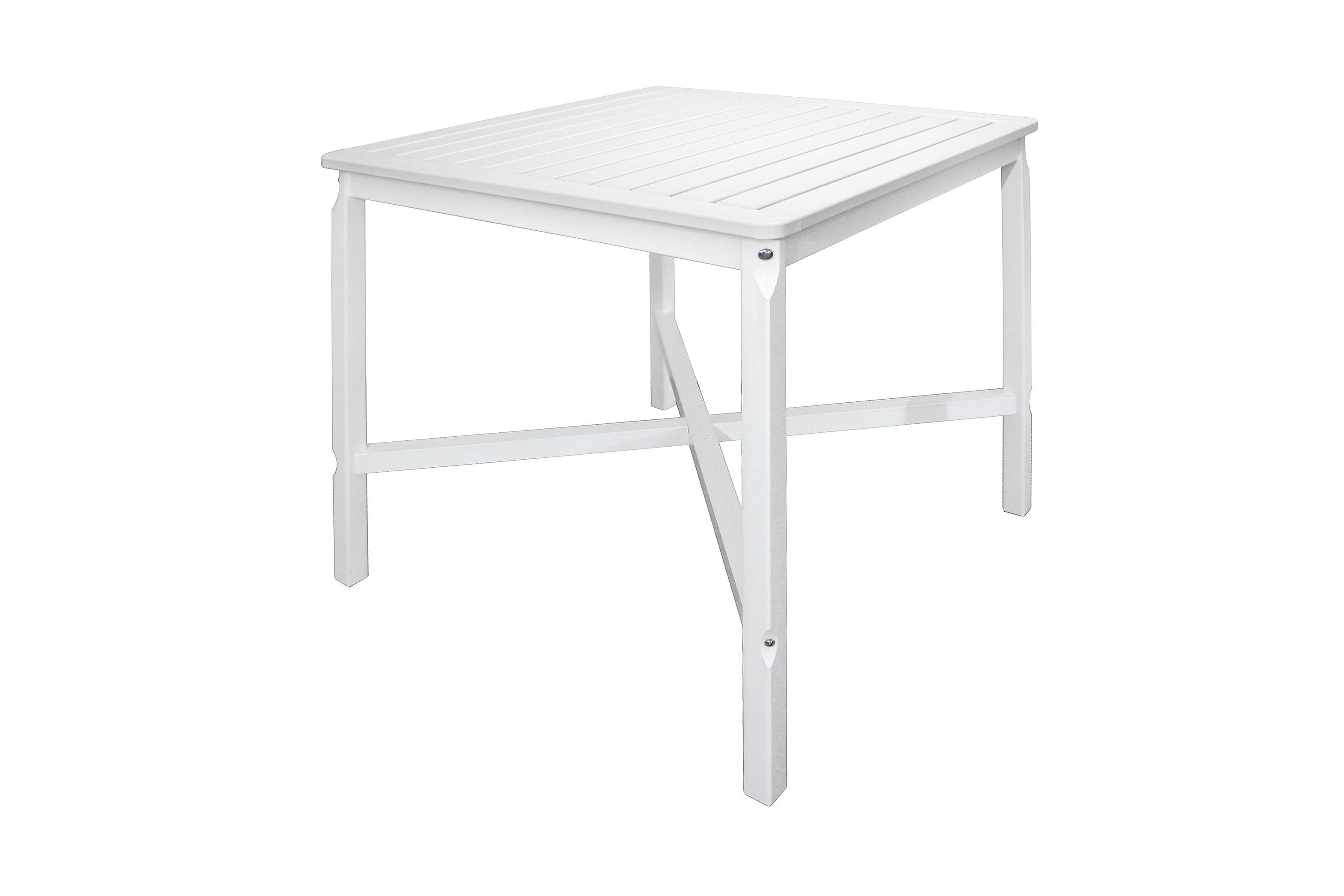 europe barbord utomhus 98 vit -