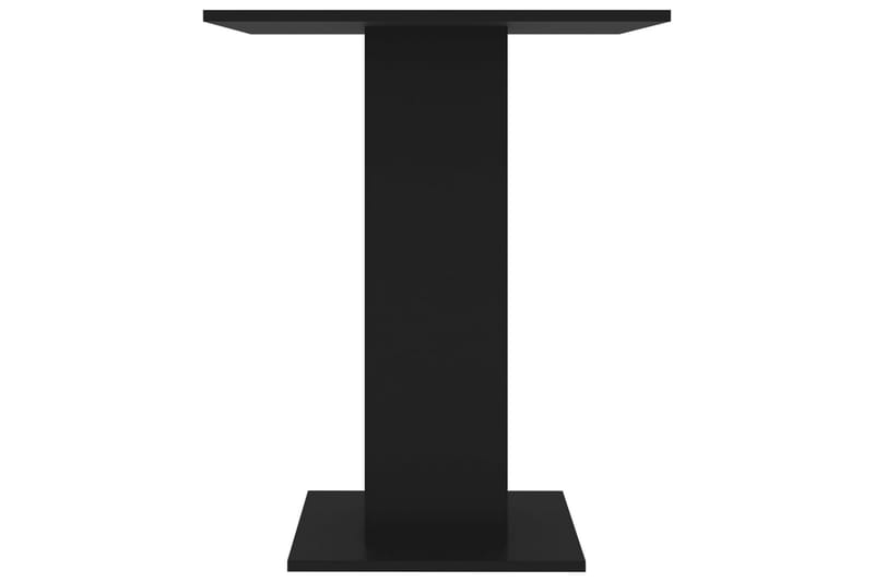 Bistrobord svart 60x60x75 cm spånskiva - Svart - Cafebord