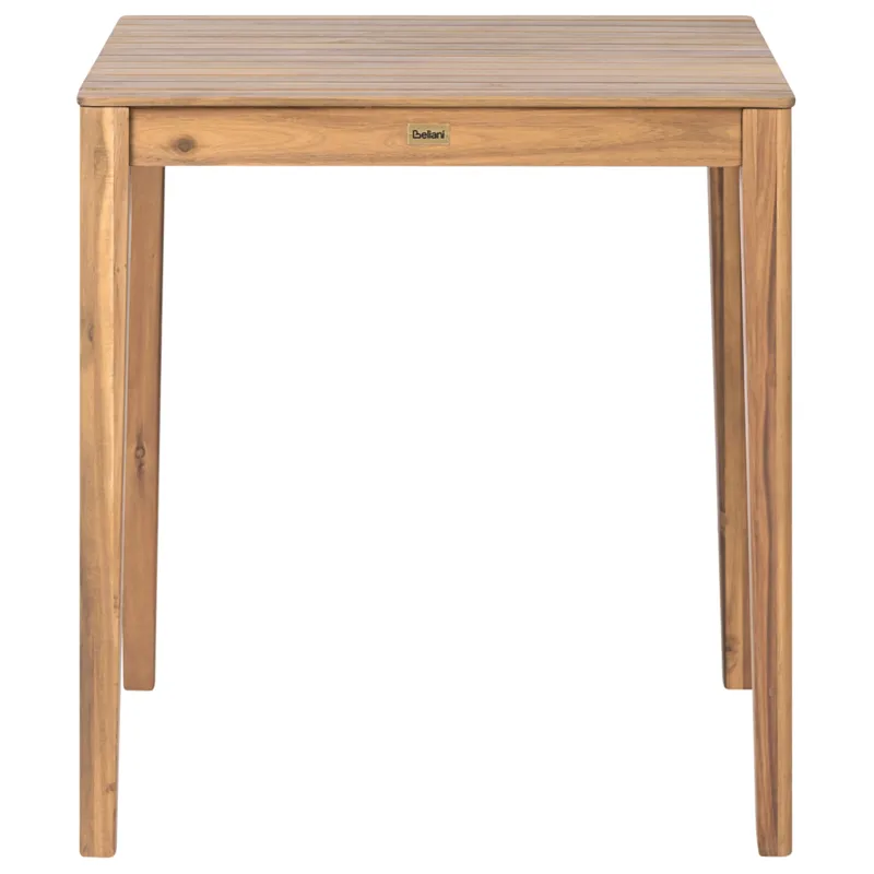 Bistrobord utomhus Chioggia 70x70 cm Akaciaträ - Brun - Utemöbler - Trädgårdsbord & Utebord - Cafebord