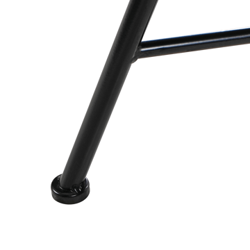 Bistrobord utomhus Coriano 60 cm Järn - Svart/Blå - Utemöbler - Trädgårdsbord & Utebord - Cafebord