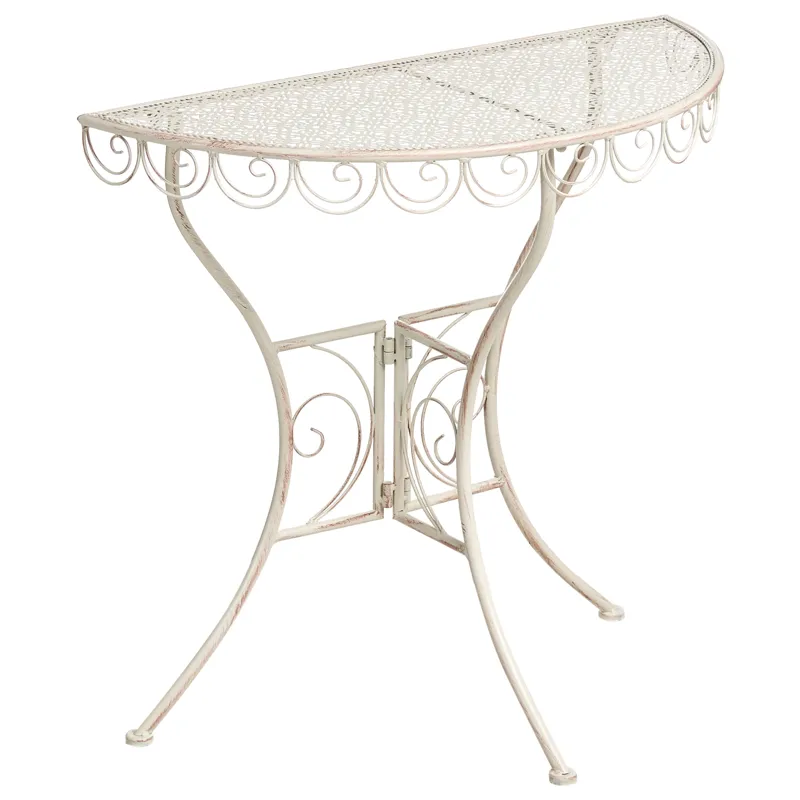 Bistrobord utomhus Juina 80 cm Järn, Beige