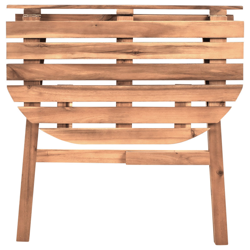 Bistrobord utomhus Osigo 4470 cm Akaciaträ - Brun - Utemöbler - Trädgårdsbord & Utebord - Cafebord