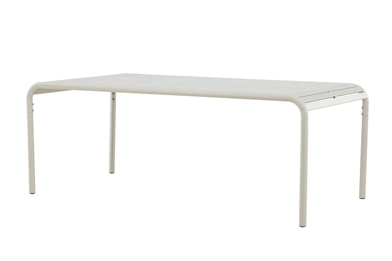 Borneo Matbord Utomhus 100x200 cm - Beige - Utemöbler - Trädgårdsbord & Utebord - Matbord ute