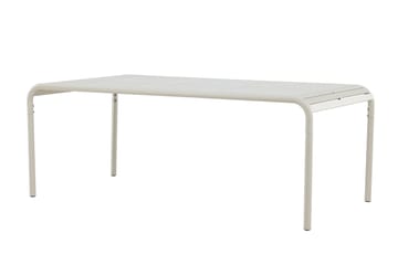 Borneo Matbord Utomhus 100x200 cm - Beige - Utemöbler - Trädgårdsbord & Utebord - Matbord ute