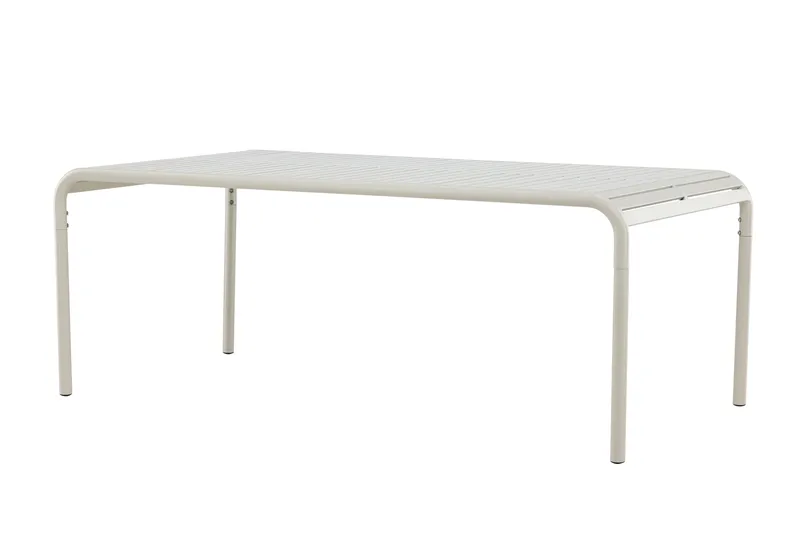 Borneo Matbord Utomhus 100x200 cm - Beige - Utemöbler - Trädgårdsbord & Utebord - Matbord ute