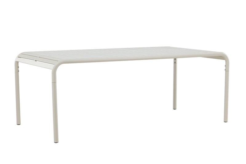 Borneo Matbord Utomhus 100x200 cm - Beige - Utemöbler - Trädgårdsbord & Utebord - Matbord ute