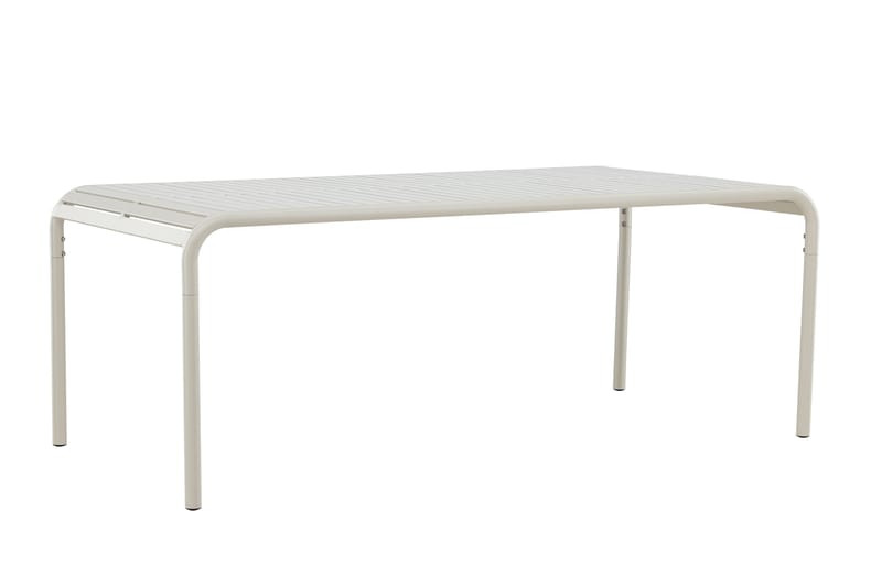 Borneo Matbord Utomhus 100x200 cm - Beige - Utemöbler - Trädgårdsbord & Utebord - Matbord ute