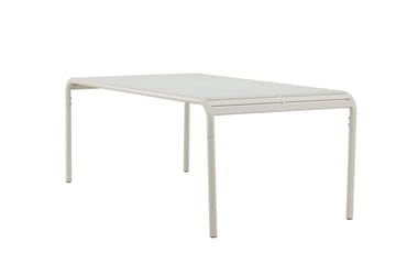 Borneo Matbord Utomhus 100x200 cm - Beige - Utemöbler - Trädgårdsbord & Utebord - Matbord ute