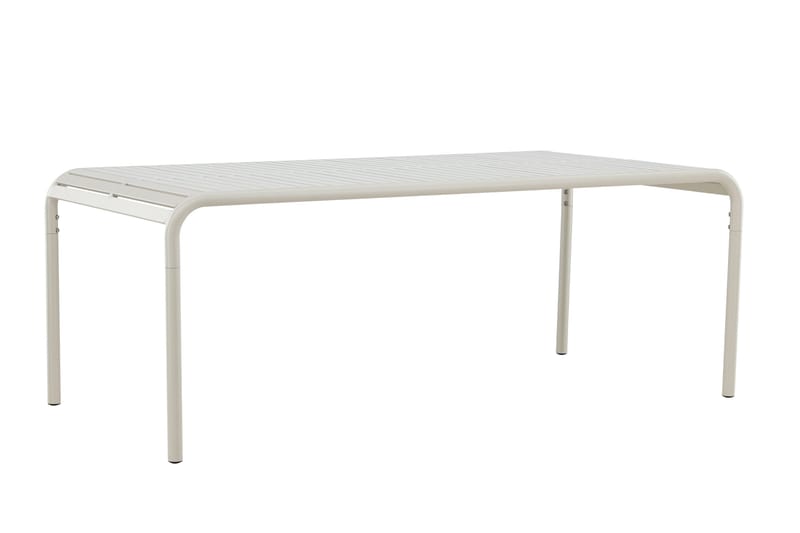 Borneo Matbord Utomhus 100x200 cm - Beige - Utemöbler - Trädgårdsbord & Utebord - Matbord ute