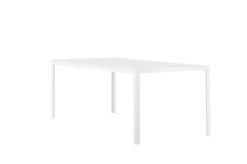 Break Matbord Utomhus 90x205 cm - Vit - Utemöbler - Trädgårdsbord & Utebord - Matbord ute