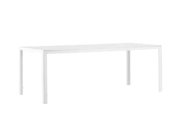 Break Matbord Utomhus 90x205 cm - Vit - Utemöbler - Trädgårdsbord & Utebord - Matbord ute