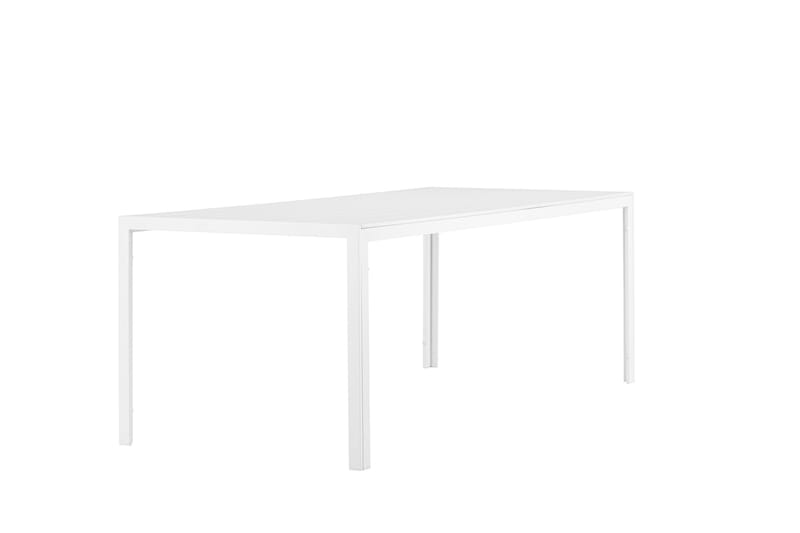 Break Matbord Utomhus 90x205 cm - Vit - Utemöbler - Trädgårdsbord & Utebord - Matbord ute