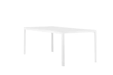 Break Matbord Utomhus 90x205 cm - Vit - Utemöbler - Trädgårdsbord & Utebord - Matbord ute