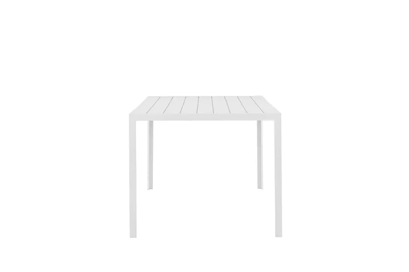 Break Matbord Utomhus 90x205 cm - Vit - Utemöbler - Trädgårdsbord & Utebord - Matbord ute