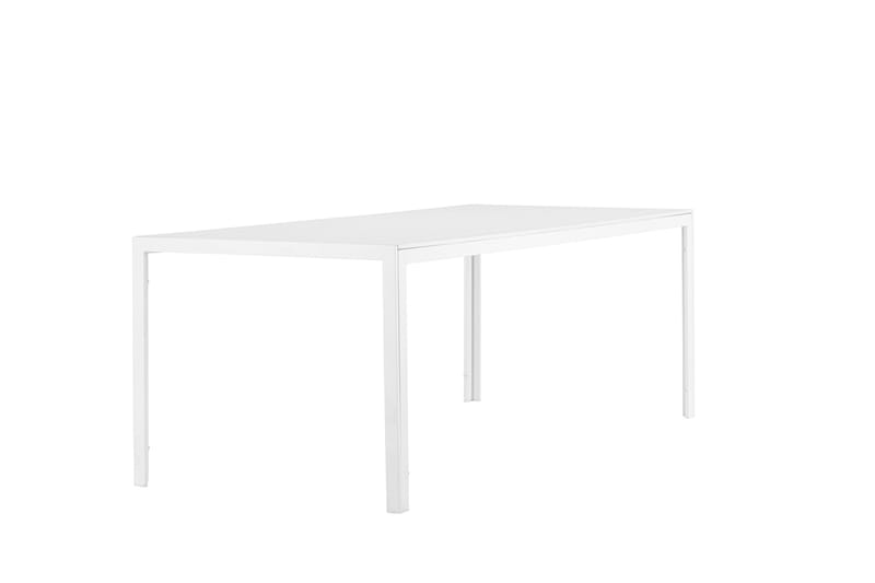 Break Matbord Utomhus 90x205 cm - Vit - Utemöbler - Trädgårdsbord & Utebord - Matbord ute