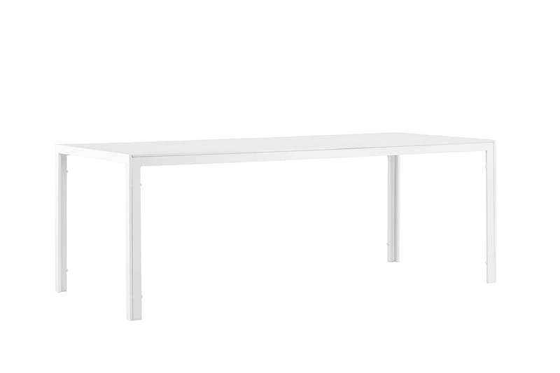 Break Matbord Utomhus 90x205 cm - Vit - Utemöbler - Trädgårdsbord & Utebord - Matbord ute