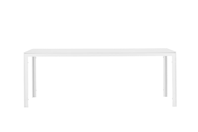 Break Matbord Utomhus 90x205 cm - Vit - Utemöbler - Trädgårdsbord & Utebord - Matbord ute