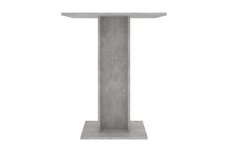 Bistrobord betonggrå 60x60x75 cm spånskiva - Grå - Utemöbler - Trädgårdsbord & Utebord - Cafebord