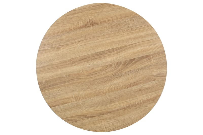 Bistrobord ljusbrun 80 cm MDF - Brun - Utemöbler - Trädgårdsbord & Utebord - Cafebord