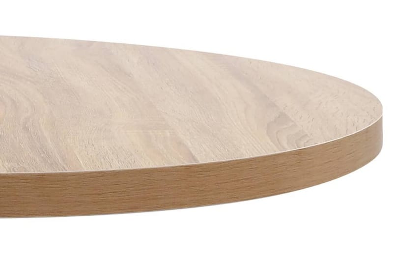 Bistrobord ljusbrun 80 cm MDF - Brun - Utemöbler - Trädgårdsbord & Utebord - Cafebord