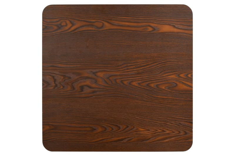 Bistrobord mörkbrun 60X60 cm MDF - Brun - Utemöbler - Trädgårdsbord & Utebord - Cafebord