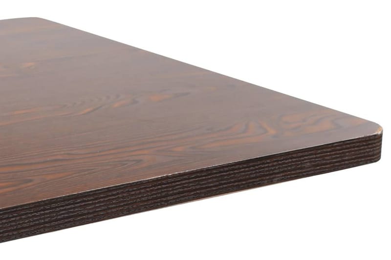 Bistrobord mörkbrun 80X80 cm MDF - Brun - Utemöbler - Trädgårdsbord & Utebord - Cafebord