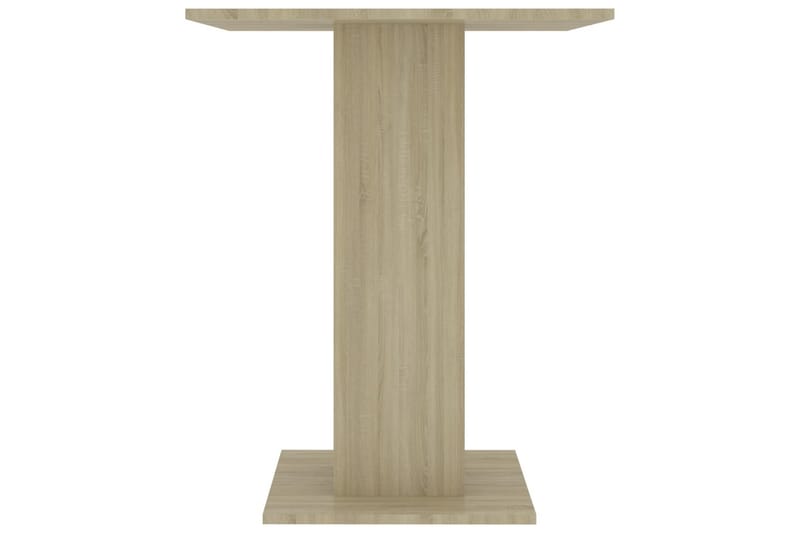 Bistrobord sonoma-ek 60x60x75 cm spånskiva - Brun - Utemöbler - Trädgårdsbord & Utebord - Cafebord