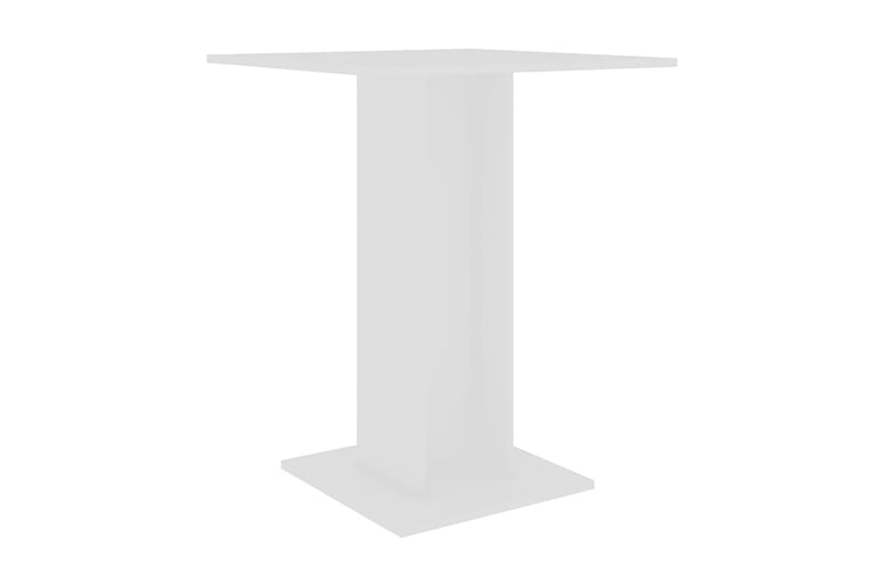 Bistrobord vit 60x60x75 cm spånskiva - Vit - Cafebord