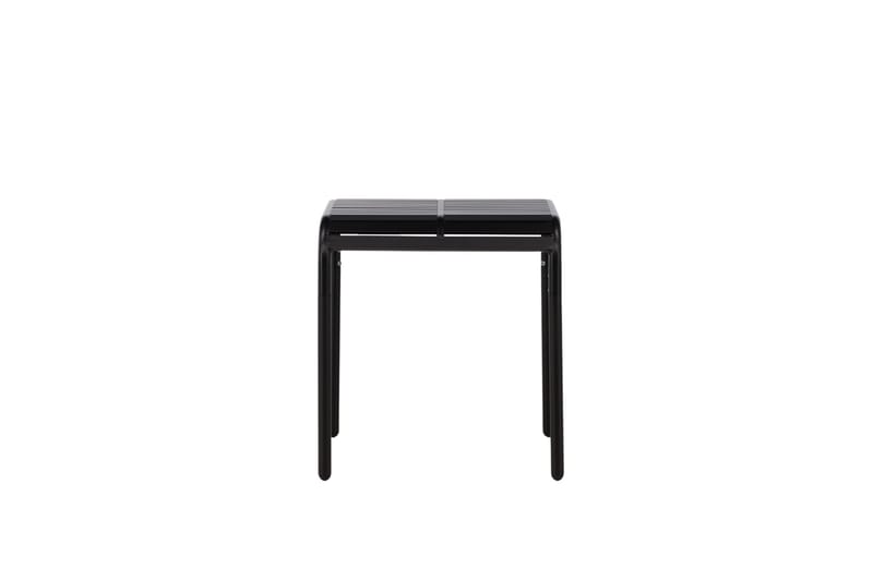 Borneo Cafébord och Kaffebord Utomhus 70 cm Aluminium - Svart - Utemöbler - Trädgårdsbord & Utebord - Cafebord