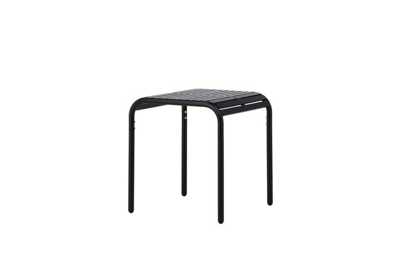 Borneo Cafébord och Kaffebord Utomhus 70 cm Aluminium - Svart - Utemöbler - Trädgårdsbord & Utebord - Cafebord