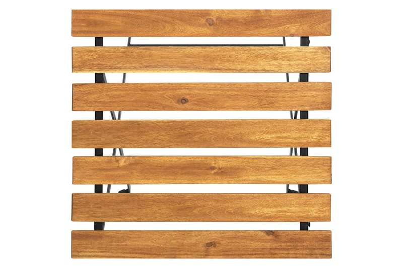Cafébord 55x54x71 cm massivt akaciaträ - Brun - Utemöbler - Trädgårdsbord & Utebord - Cafebord