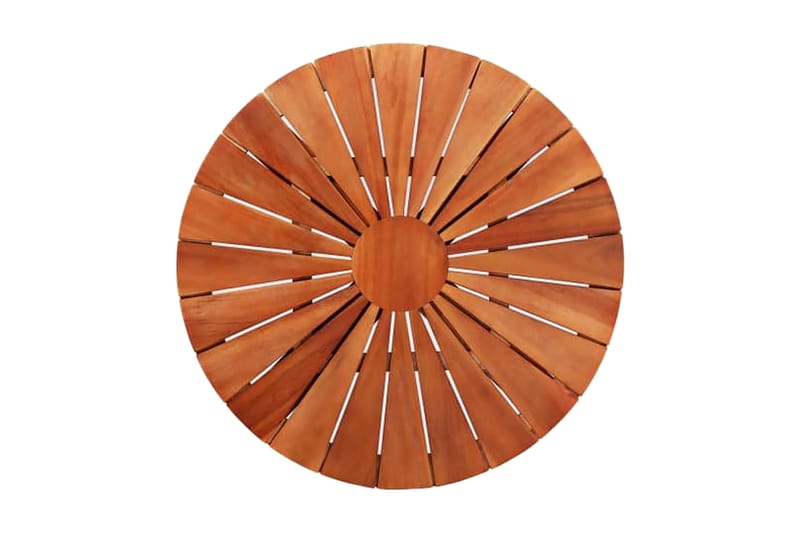 Cafébord 70x70 cm massivt akaciaträ - Brun - Cafebord