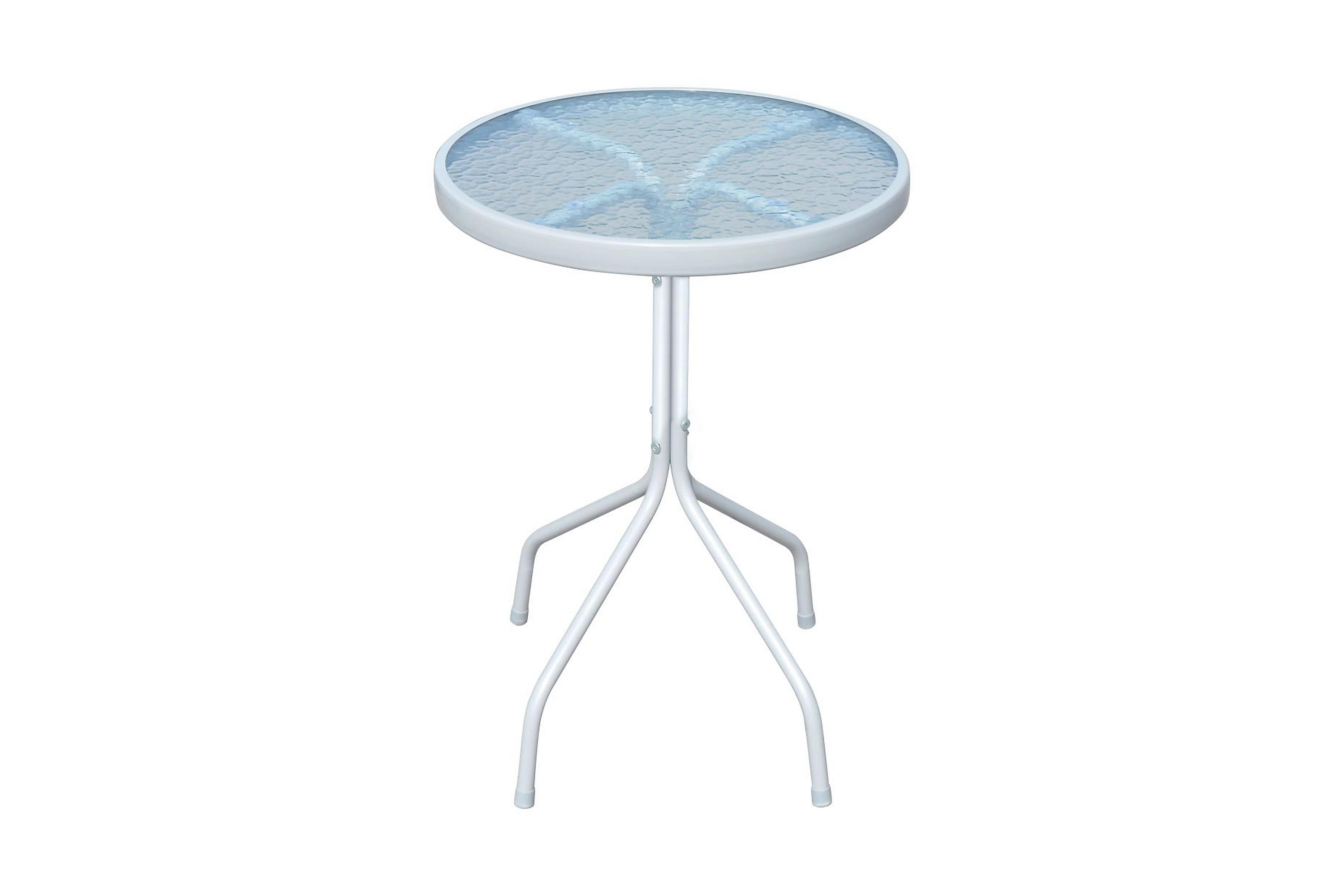 Be Basic Cafébord grå 50×71 cm stål – Grå