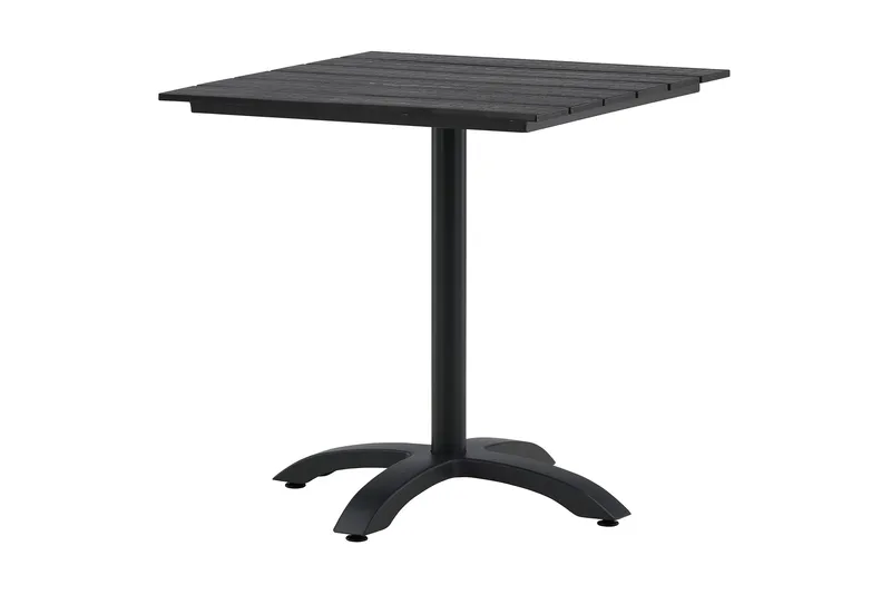 Colorado Cafébord Utomhus 70 cm Aluminium - Svart - Utemöbler - Trädgårdsbord & Utebord - Cafebord